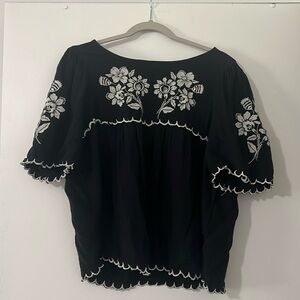 Embroidered women’s top
